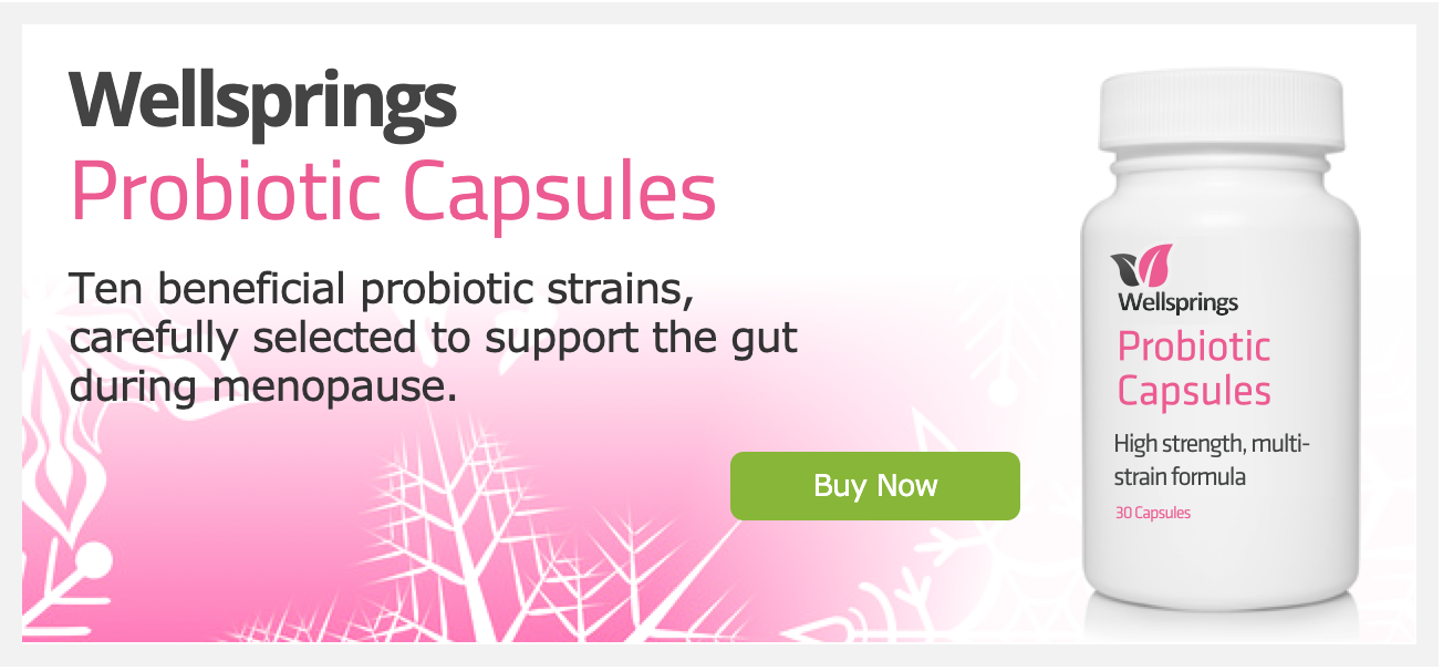 Wellsprings Probiotic Capsules - Wellsprings Health - Natural Menopause